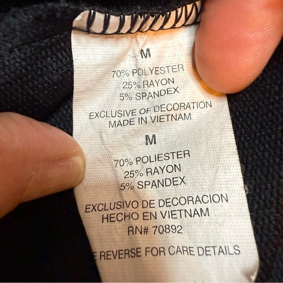 Apana Black Knit Lightweight Hoodie - Picture 6 of 7